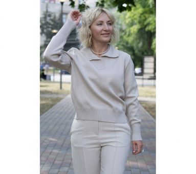 Джемпер-поло перлина